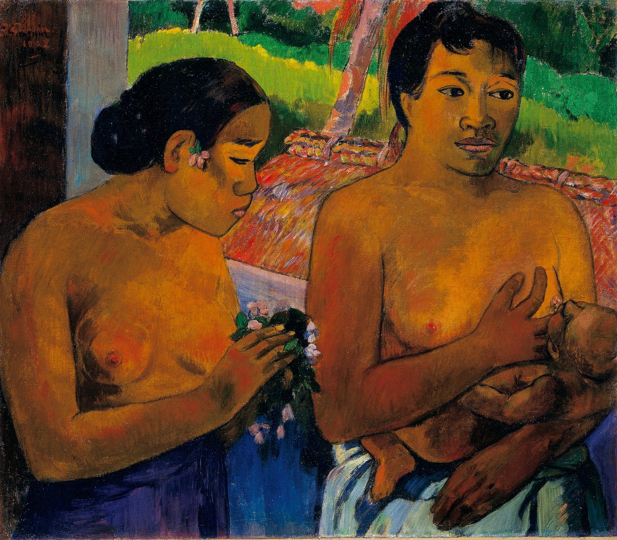 A felajánlás, 1902. alkotó: Paul Gauguin