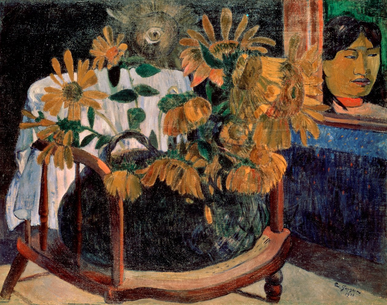 A napraforgók, 1901. alkotó: Paul Gauguin