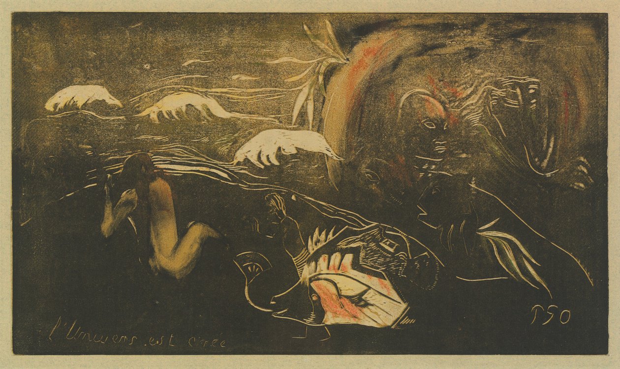 Az Univerzum létrejött alkotó: Paul Gauguin