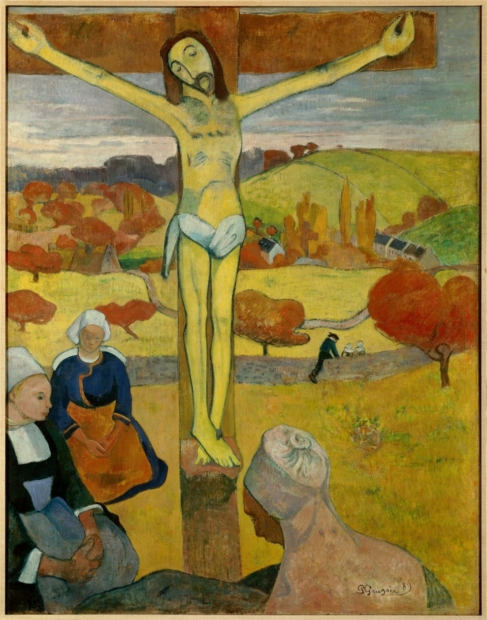 A Sárga Krisztus, 1889 alkotó: Paul Gauguin