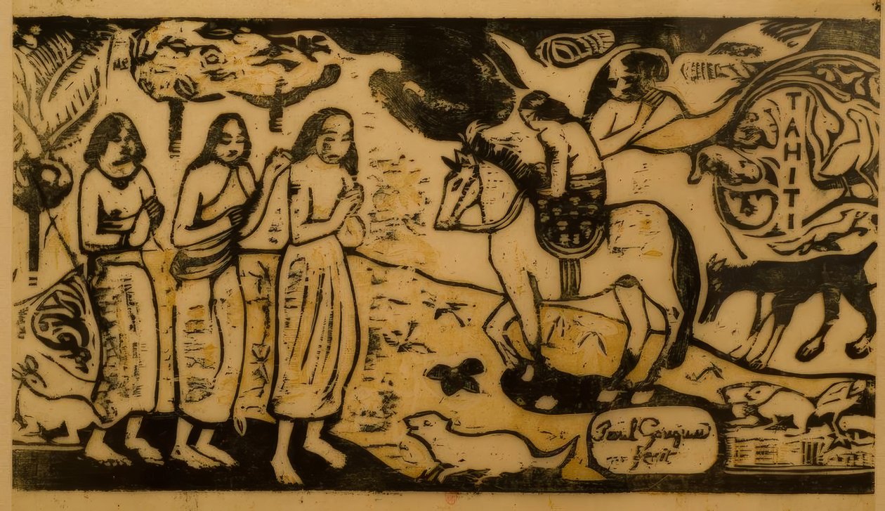 Áthelyezés alkotó: Paul Gauguin