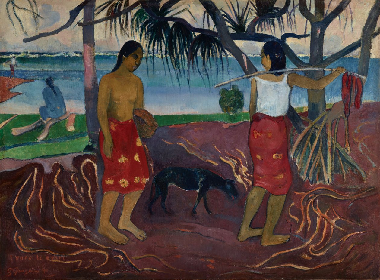 A Pandanus alatt alkotó: Paul Gauguin