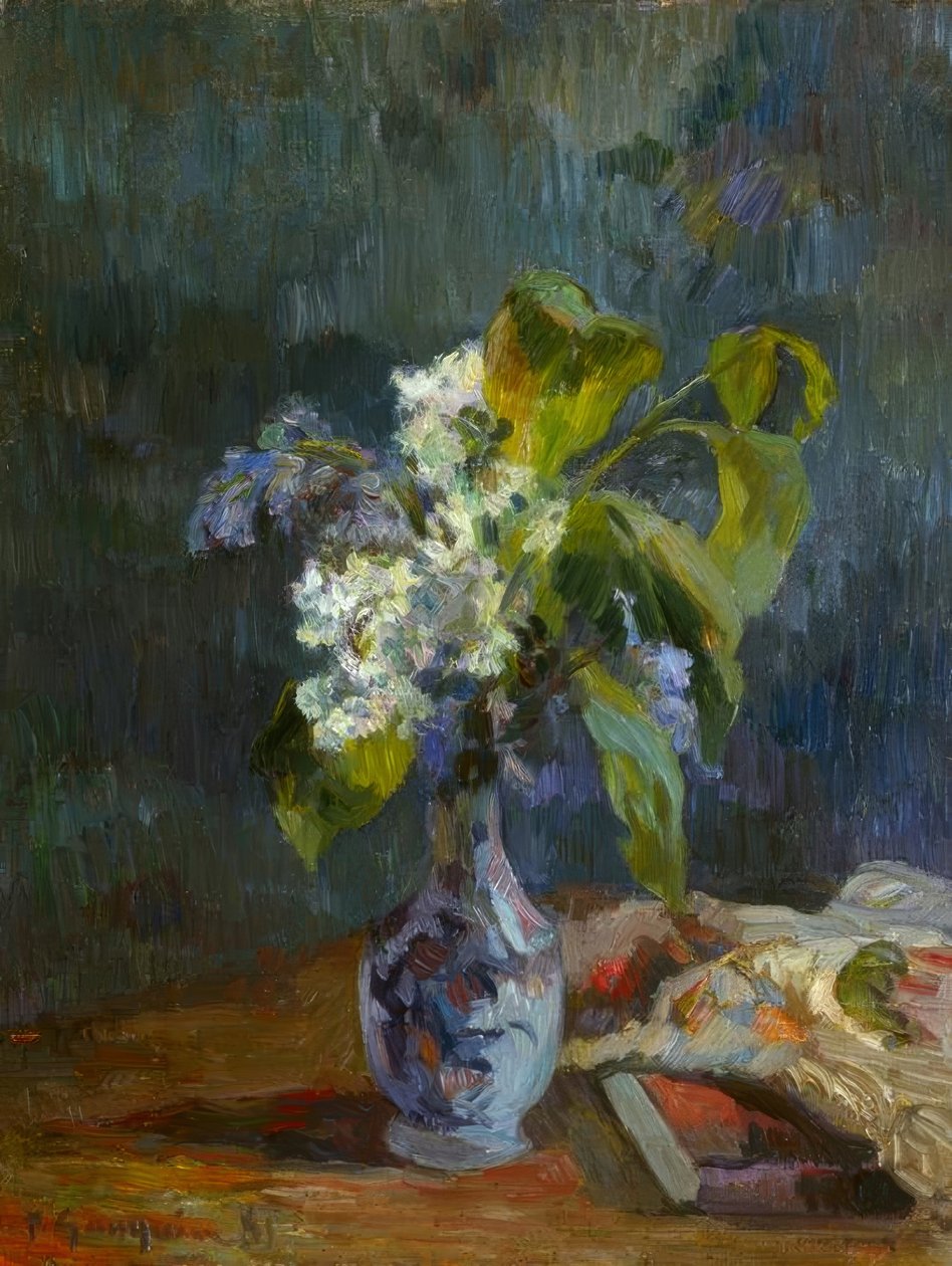 Váza virágokkal alkotó: Paul Gauguin