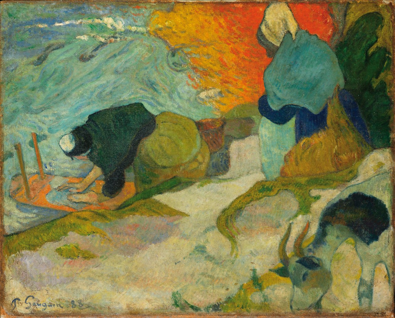 Mosók Arlesban Mosók Arlesban, 1888 alkotó: Paul Gauguin