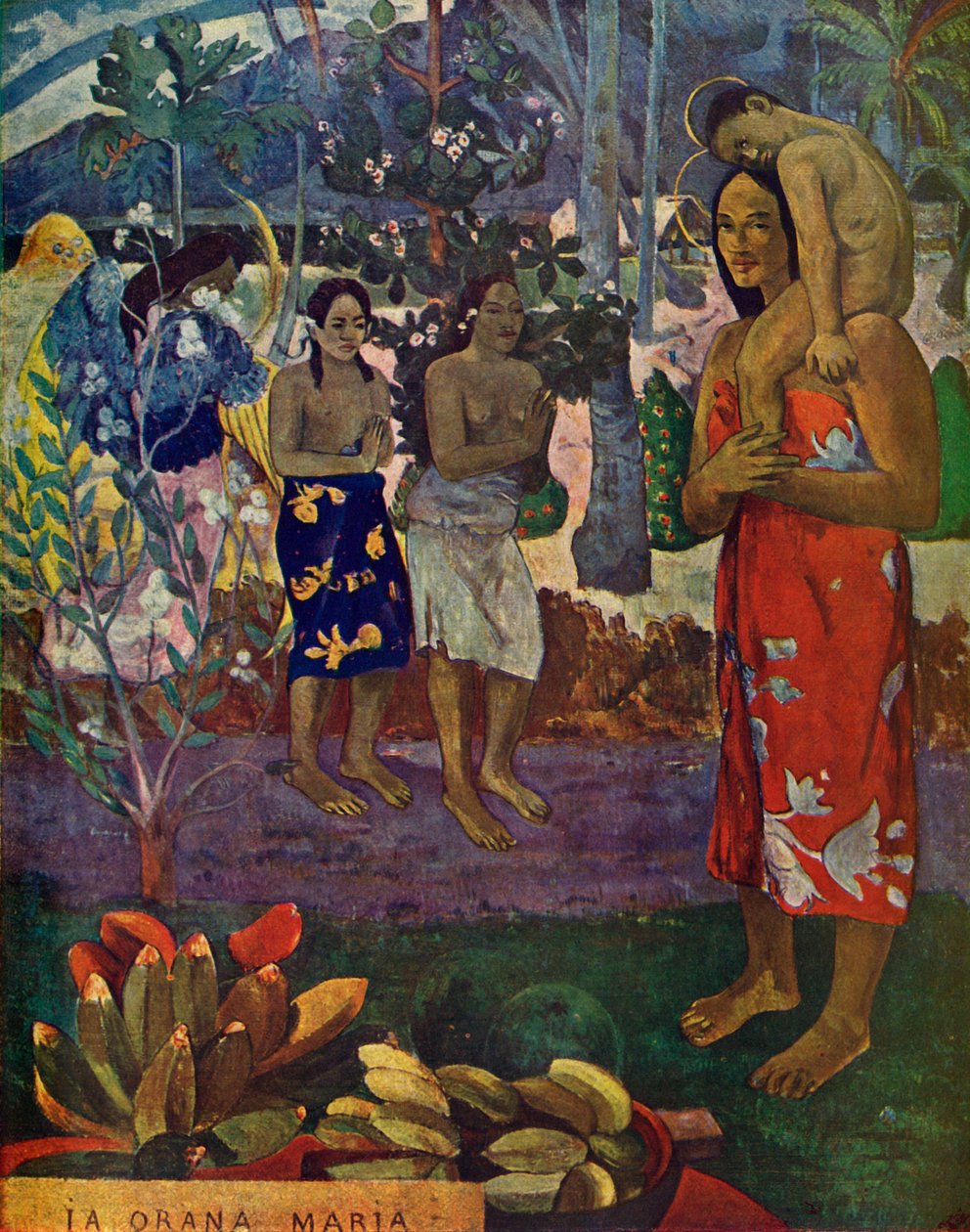 Köszöntünk téged, Mária, 1936 alkotó: Paul Gauguin