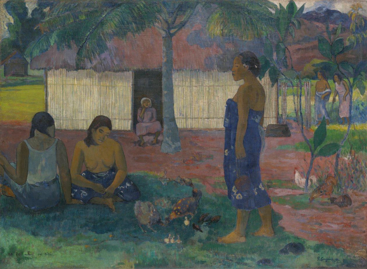 Miért vagy dühös? alkotó: Paul Gauguin