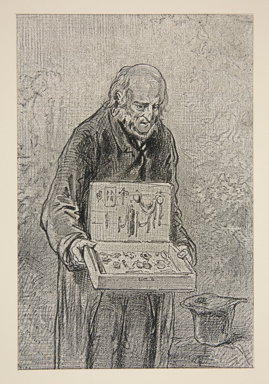 (KRIZOKÁL ÉKSZER.) alkotó: Paul Gavarni