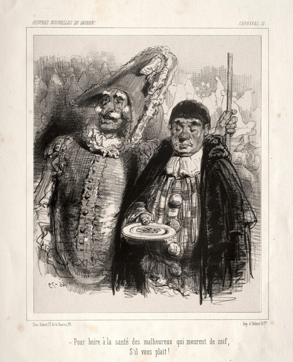 Karnevál. alkotó: Paul Gavarni