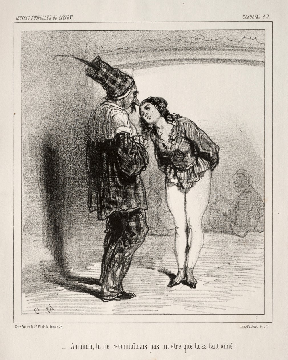 Karnevál. alkotó: Paul Gavarni