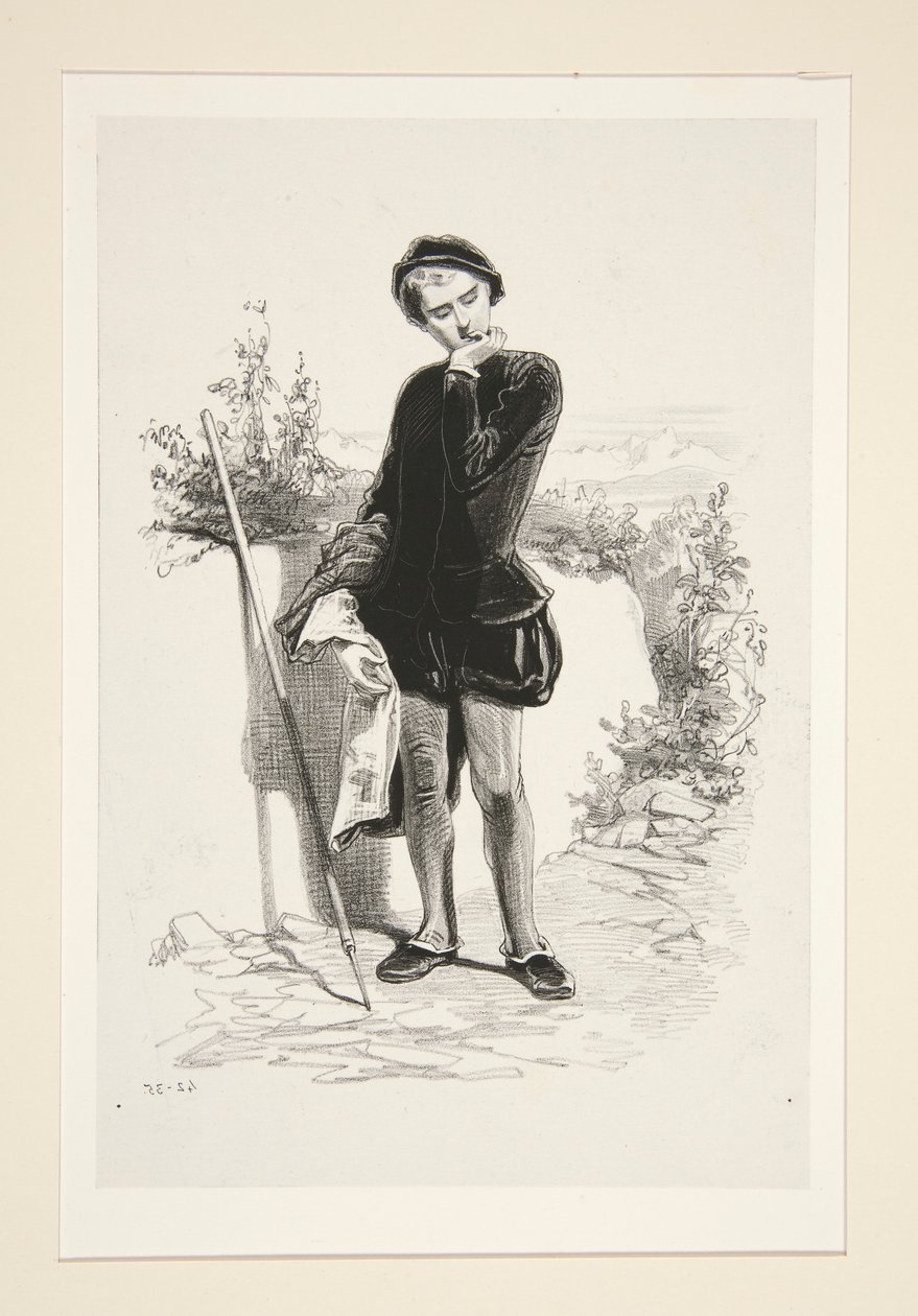 IV. HENRY GYERMEK. alkotó: Paul Gavarni