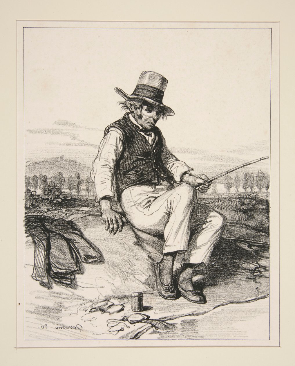 JEROME SAUVAGE, (Belenfant atya néven ismert). alkotó: Paul Gavarni