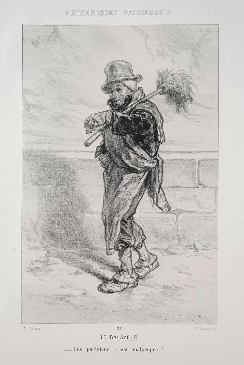A Seprőgép. alkotó: Paul Gavarni