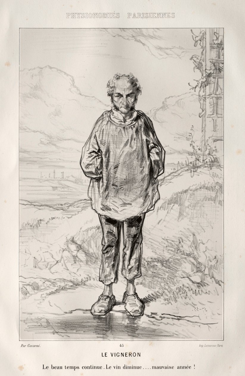 A borász. alkotó: Paul Gavarni