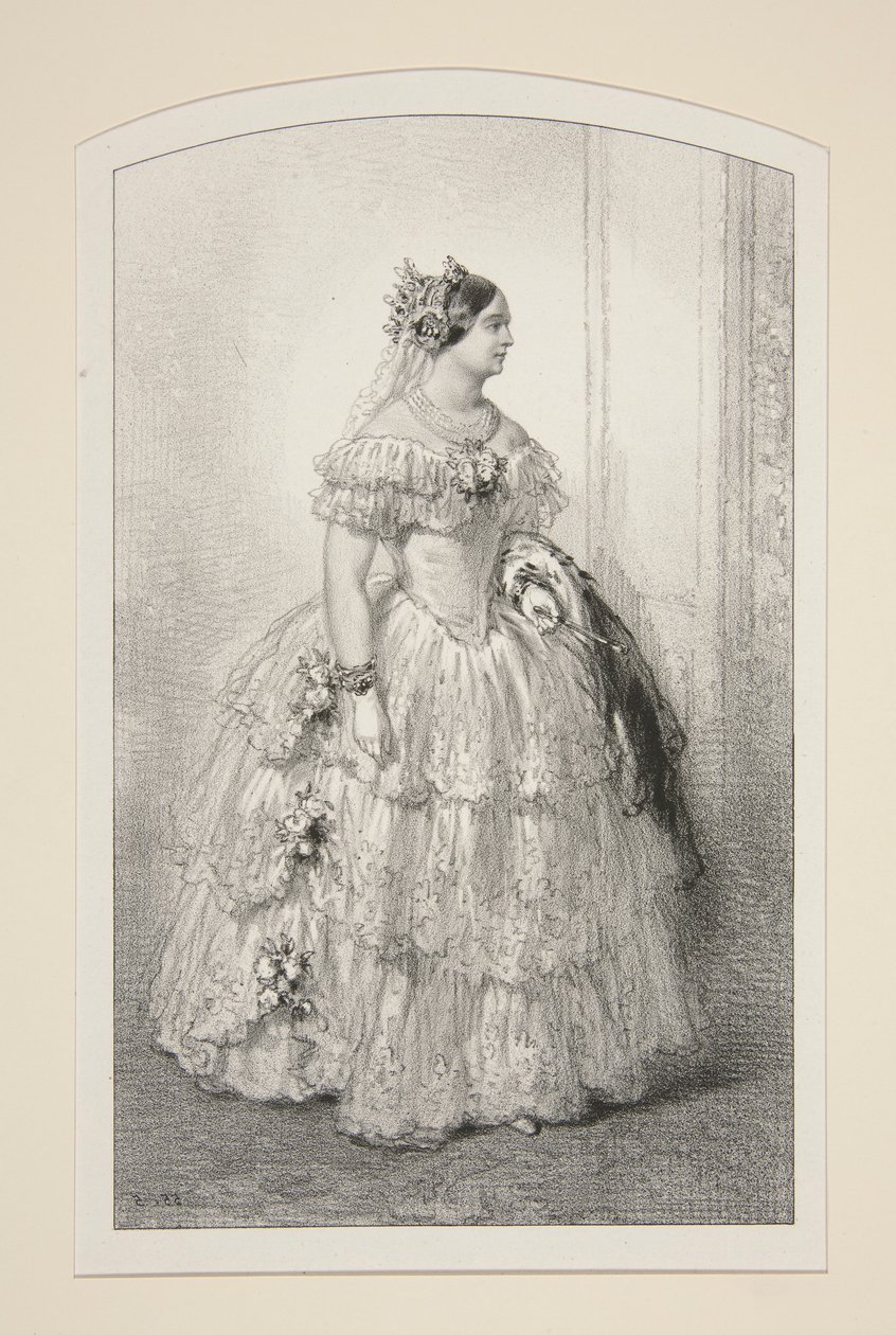 Mrs. Mathilde hercegnő alkotó: Paul Gavarni