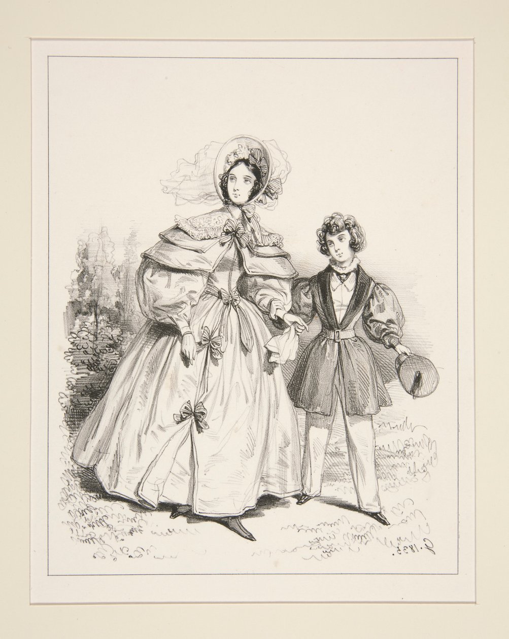 REGGEL KÖNNYŰSÉG. 1835. alkotó: Paul Gavarni