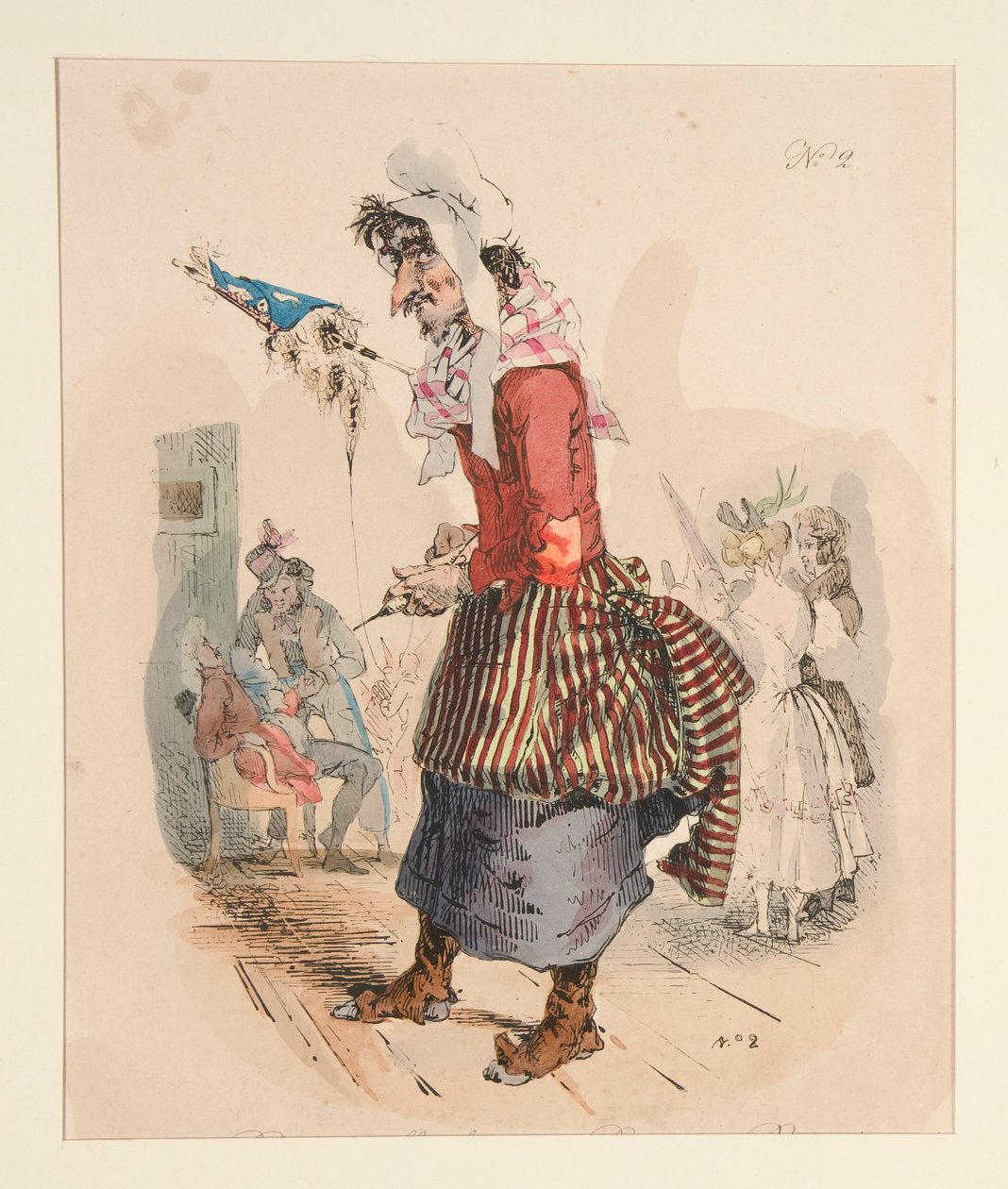 PIRENÉSI SHERFEDESS. - BERGERE DES PYRENEES. alkotó: Paul Gavarni