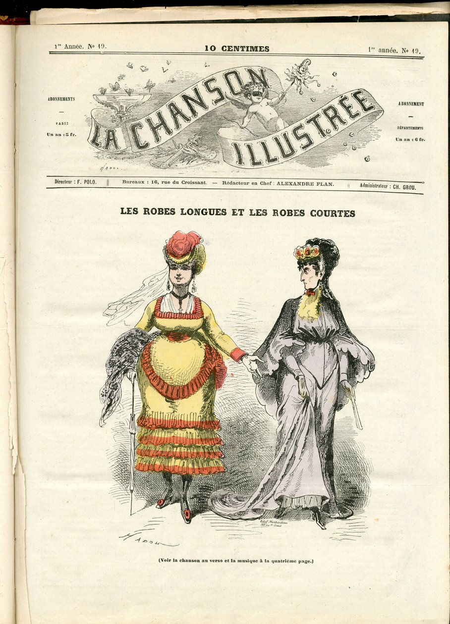 La Chanson illustree (magazin), 19. szám alkotó: Paul Hadol