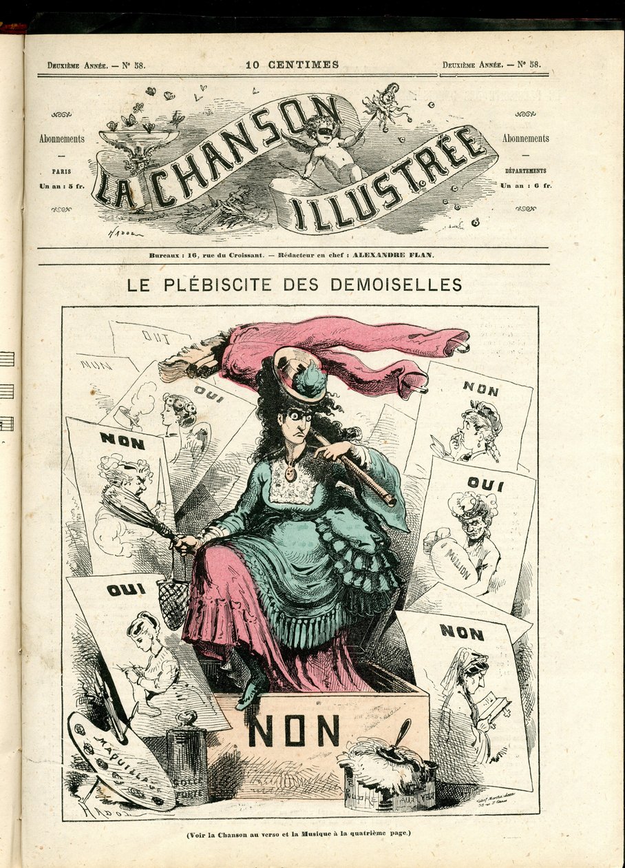 La Chanson illustree (magazin), 58. szám alkotó: Paul Hadol