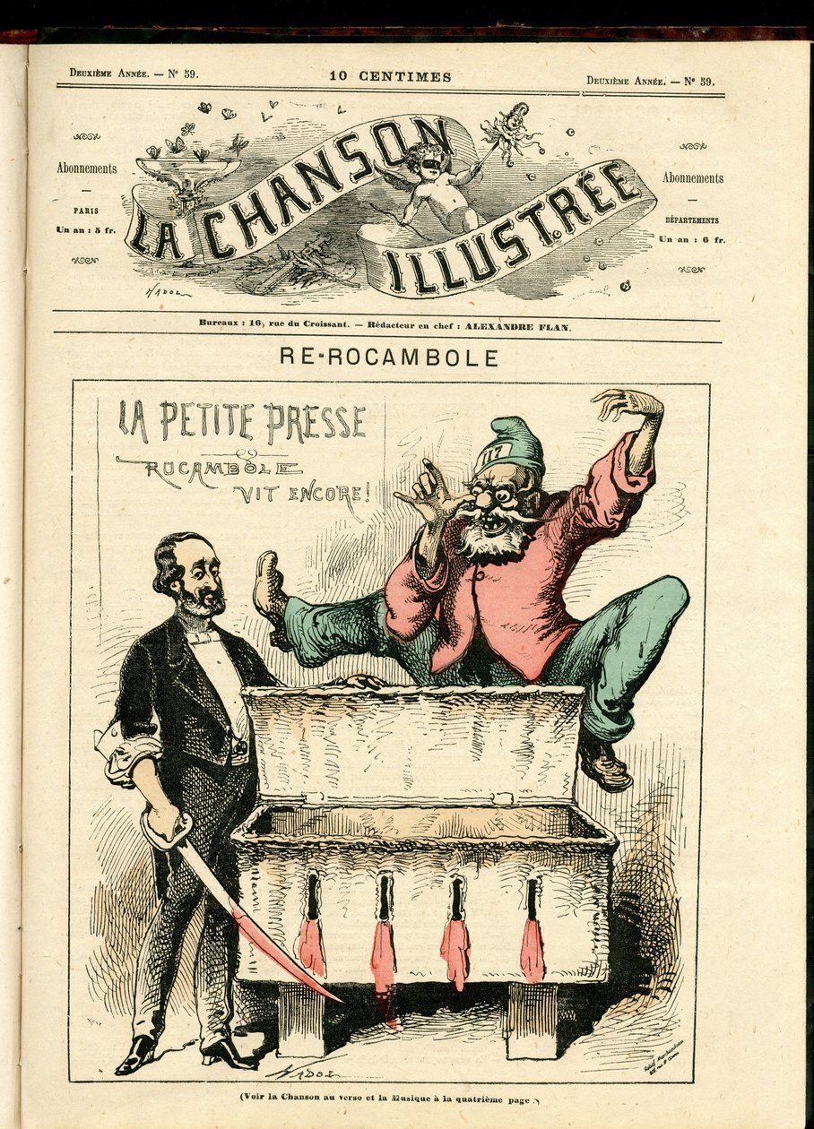 La Chanson illustree (magazin), 59. szám alkotó: Paul Hadol