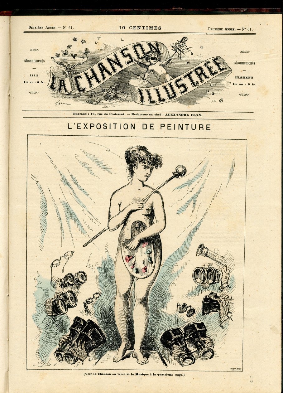 La Chanson illustree (magazin), 61. szám alkotó: Paul Hadol