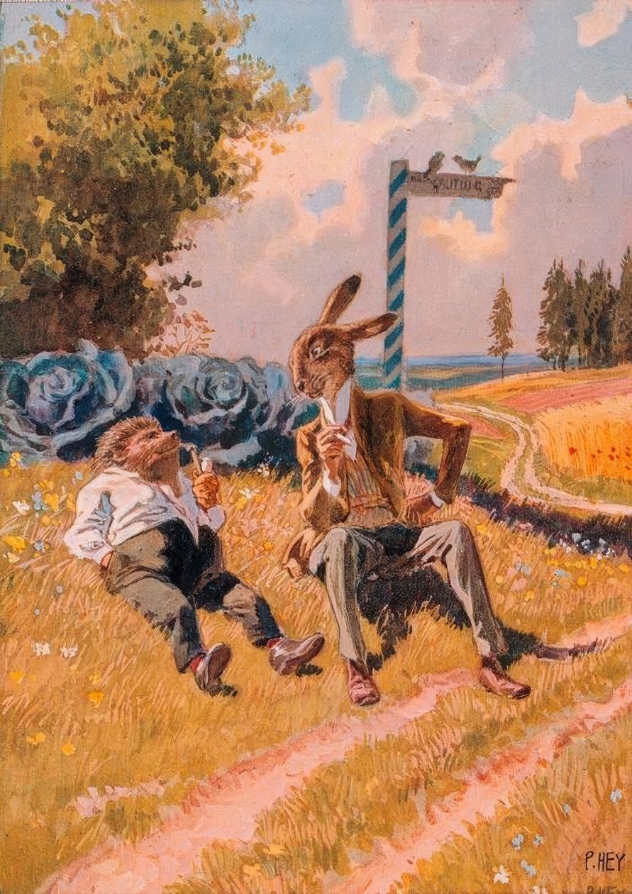 A nyúl és a sün alkotó: Paul Hey