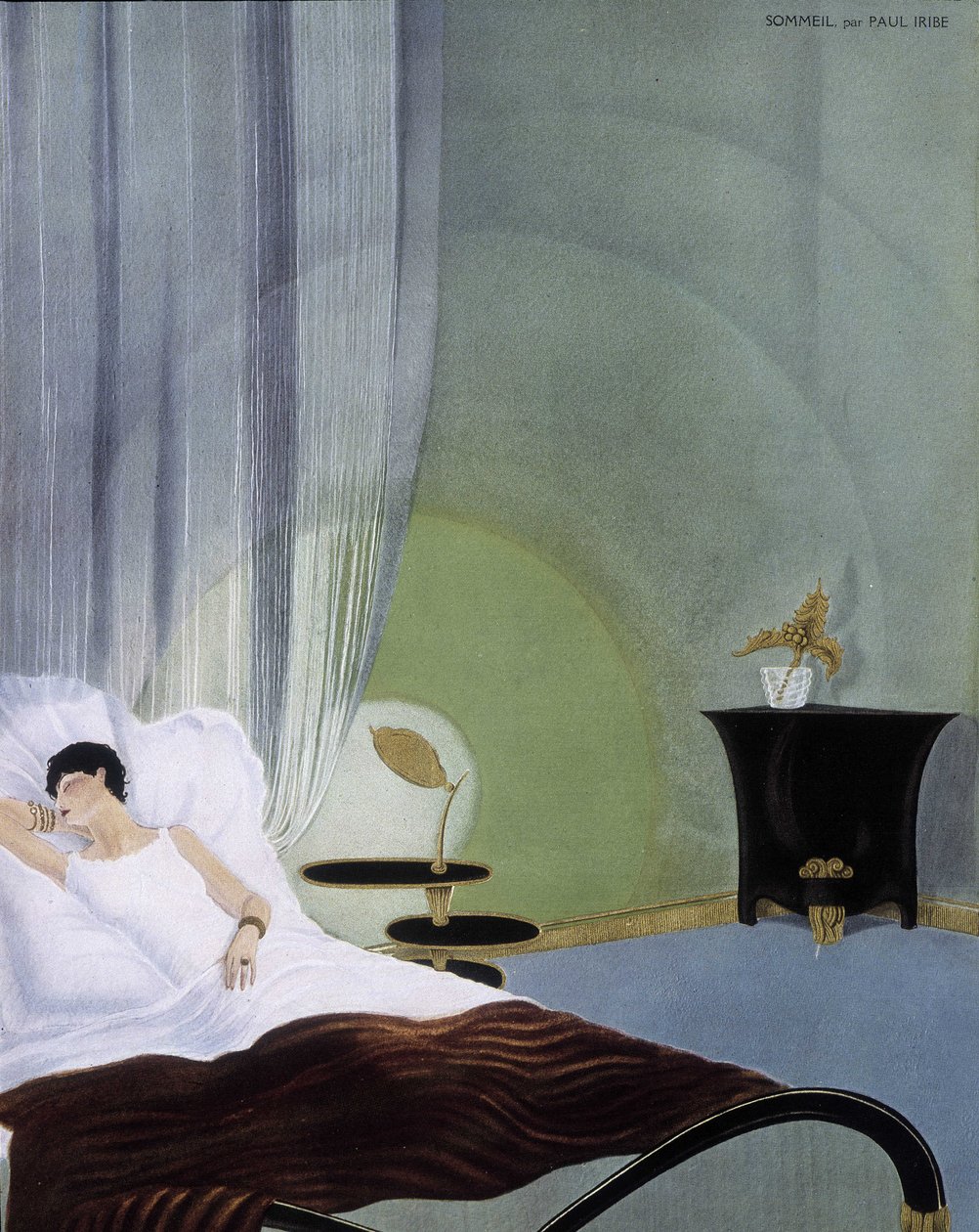 Alvás – Paul Iribe. (1883-1935), alkotó: Paul Iribe