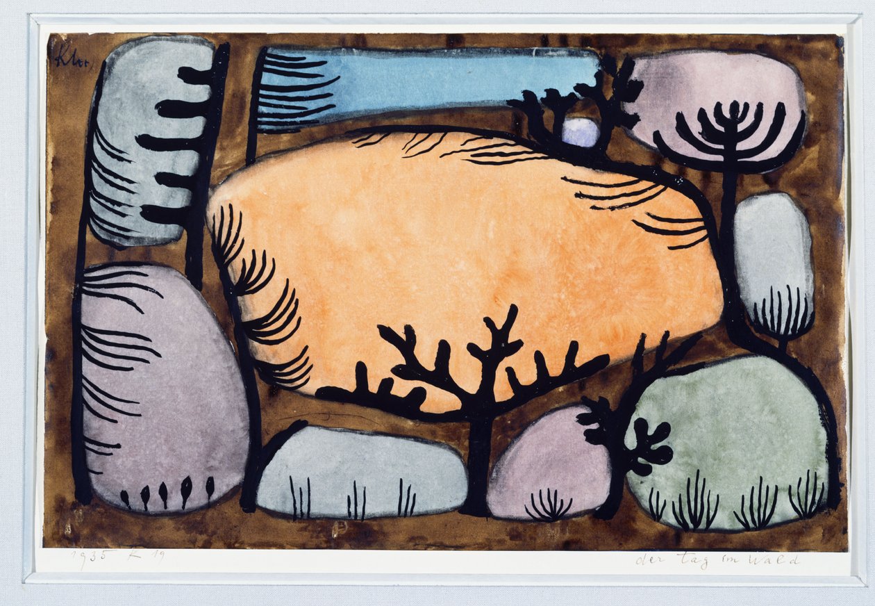 Egy nap az erdőben alkotó: Paul Klee