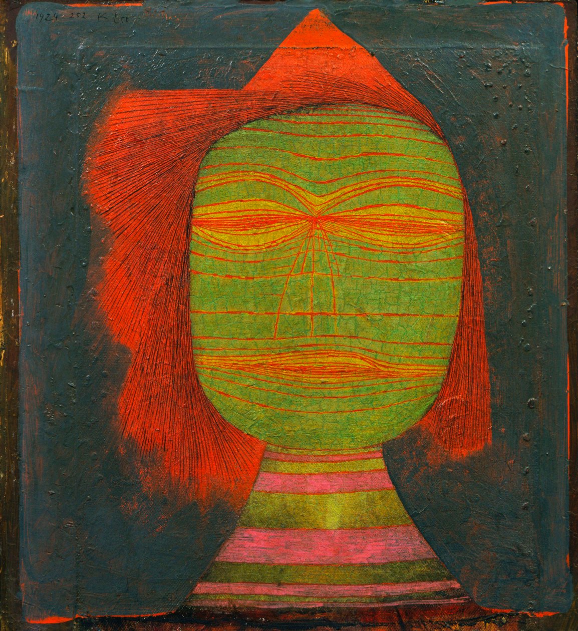 Színész maszk alkotó: Paul Klee