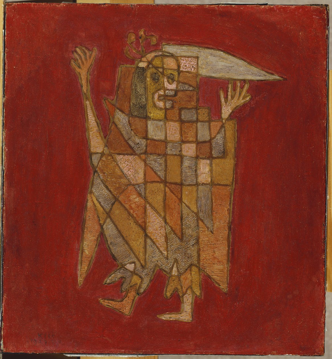 Allegorikus ábra alkotó: Paul Klee