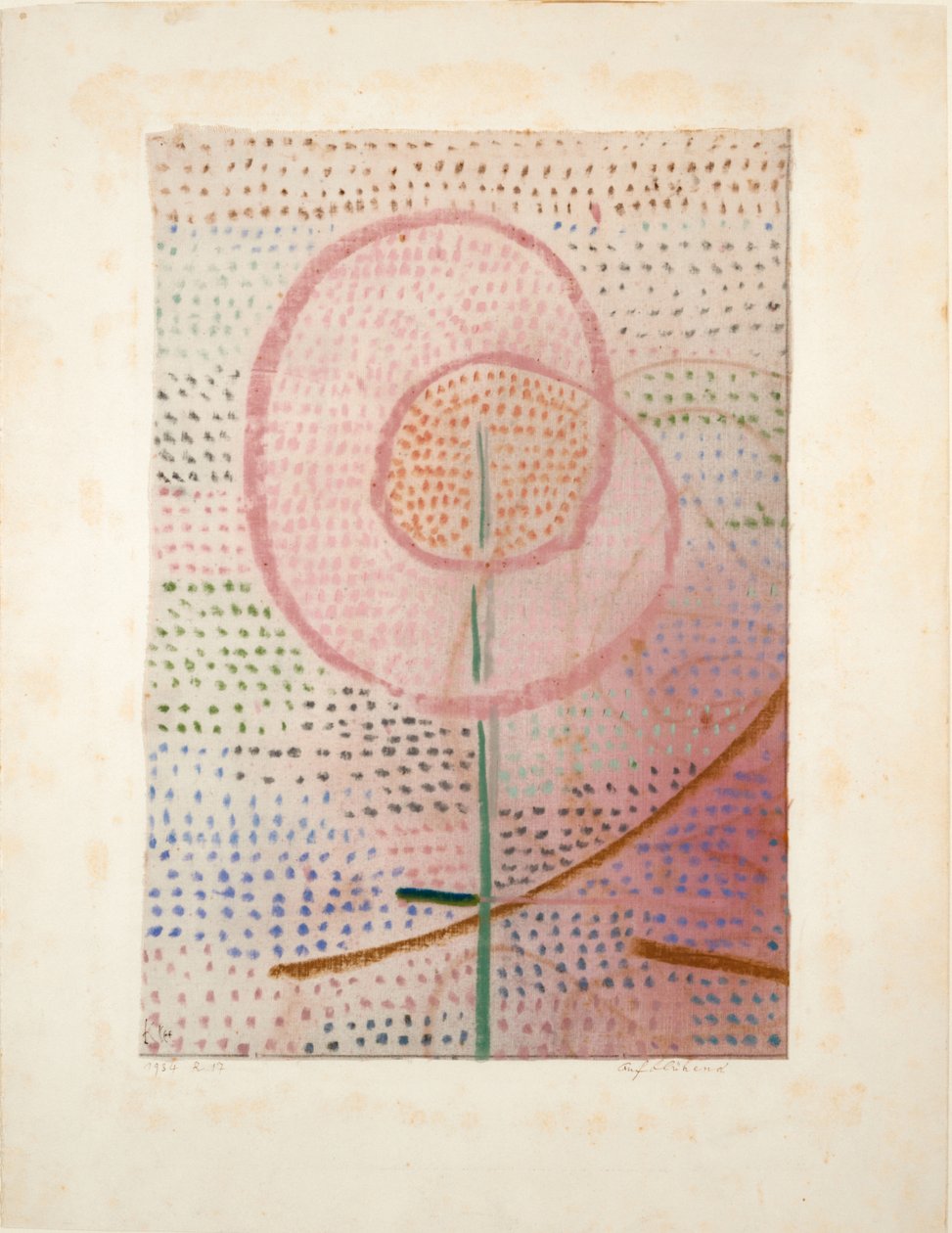 Virágzás, 1934. alkotó: Paul Klee