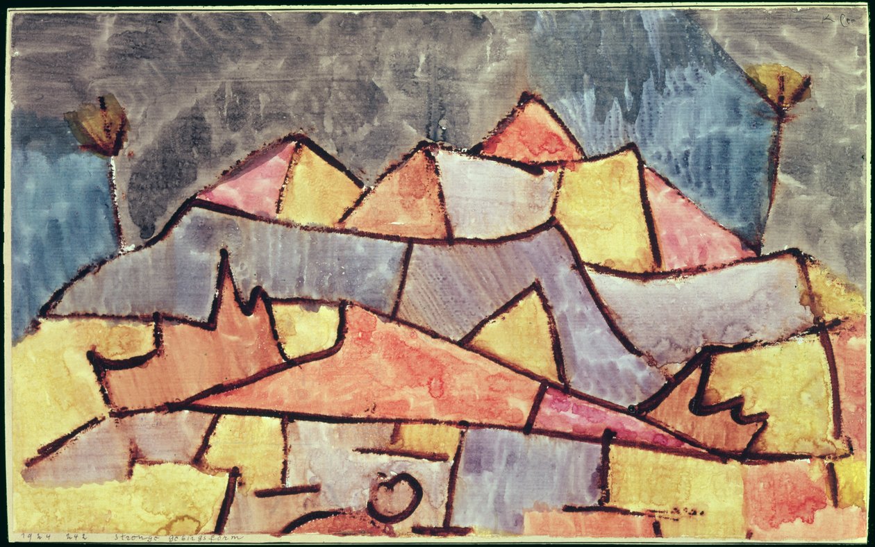 Szigorú hegyforma alkotó: Paul Klee