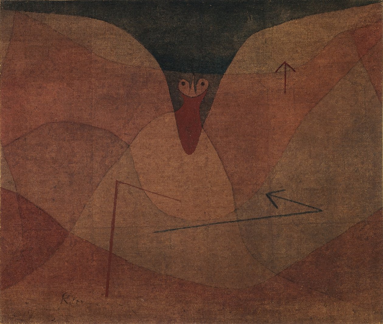 Aviatic Evolution alkotó: Paul Klee