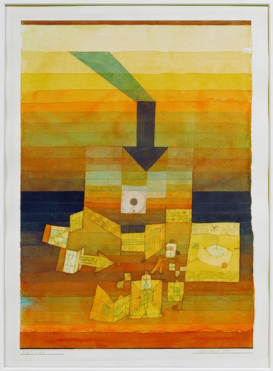 Érintett hely alkotó: Paul Klee