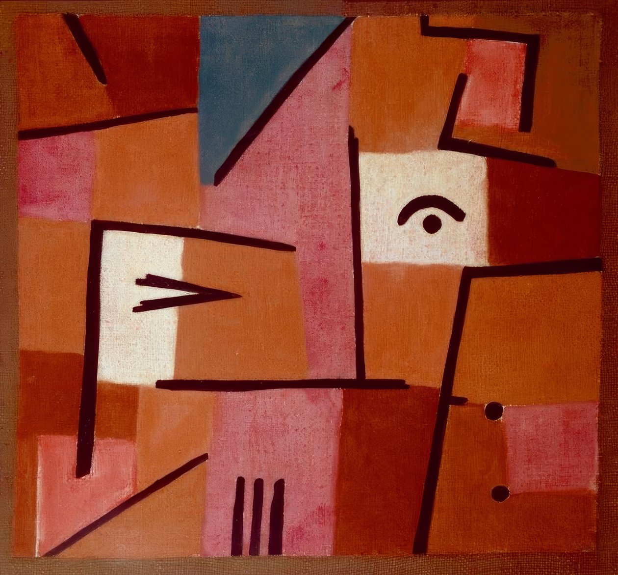 Kilátás pirosról alkotó: Paul Klee