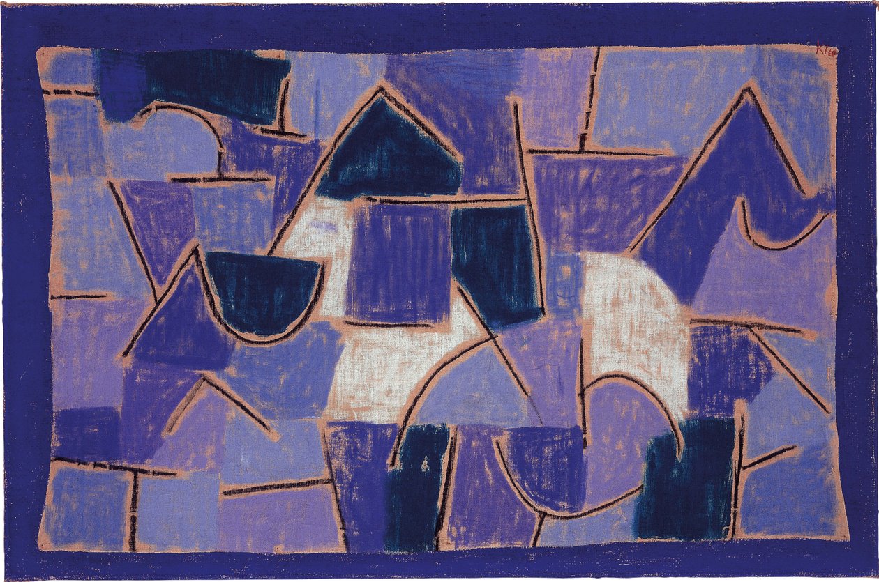 Kék éjszaka, 1932. alkotó: Paul Klee