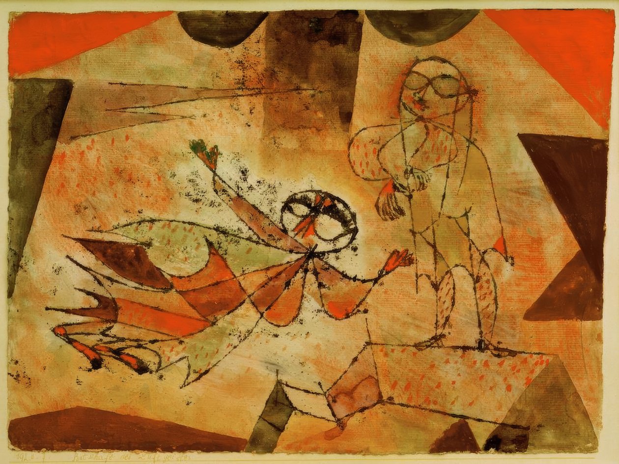 A levegő szellemének üzenete alkotó: Paul Klee