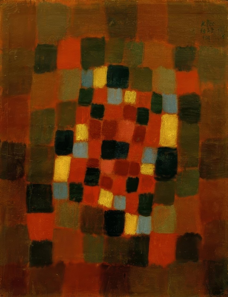 Színes ágy alkotó: Paul Klee