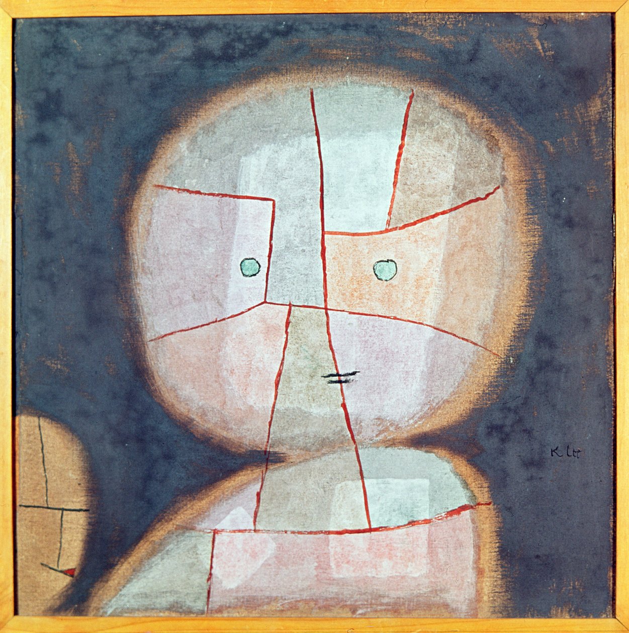 Egy gyermek mellszobra alkotó: Paul Klee