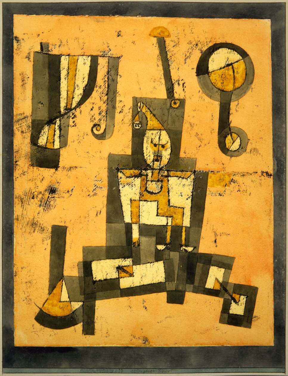 Fogságban lévő Pierrot alkotó: Paul Klee