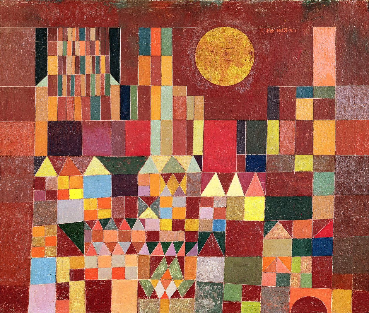 Vár és Nap alkotó: Paul Klee