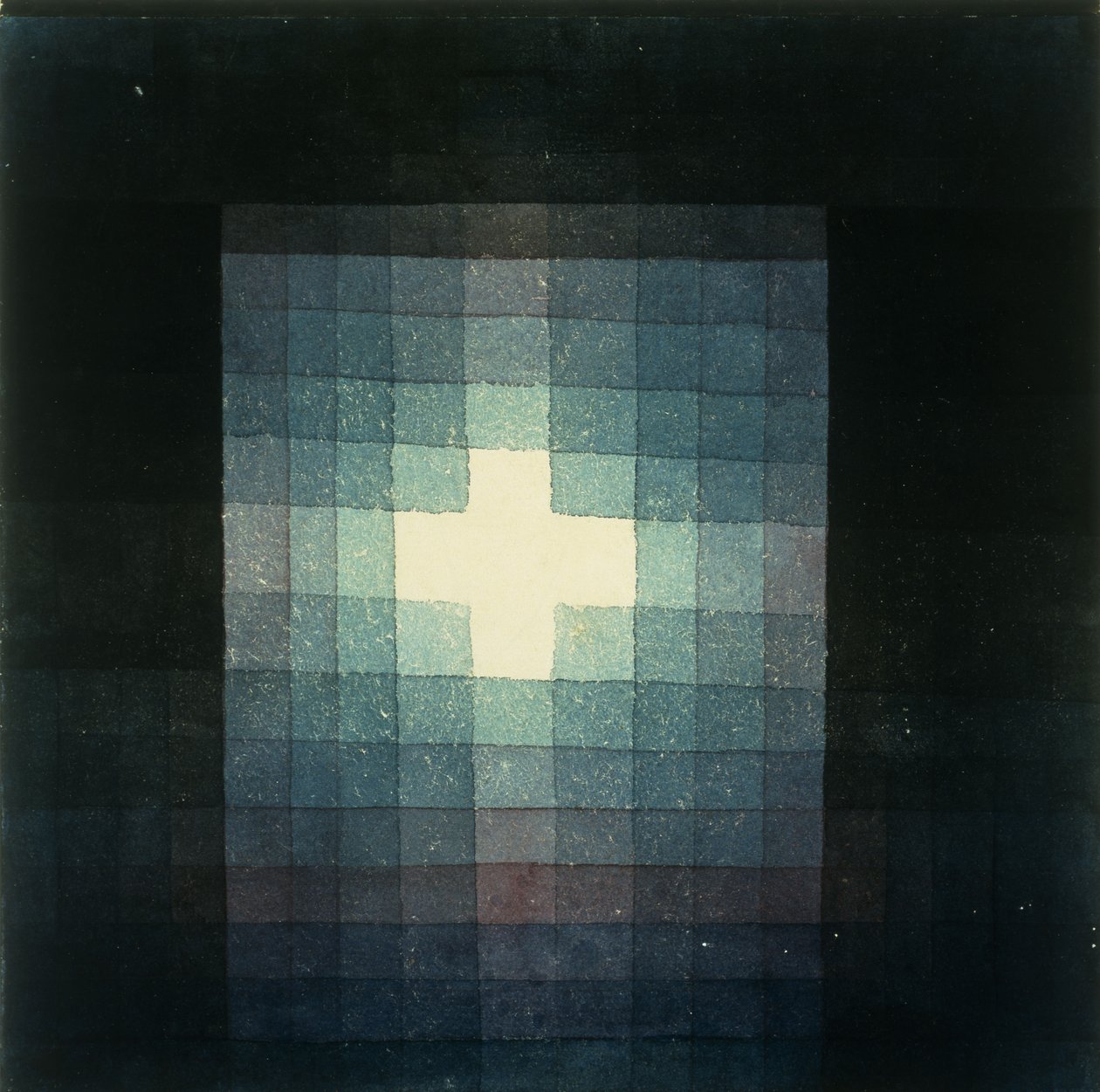 Keresztény sírkereszt kép alkotó: Paul Klee