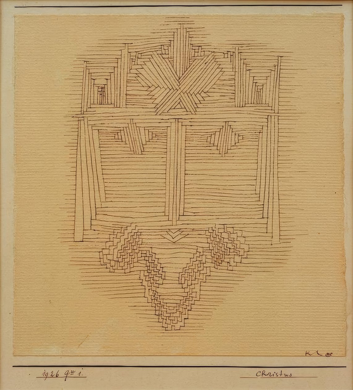 Krisztus alkotó: Paul Klee