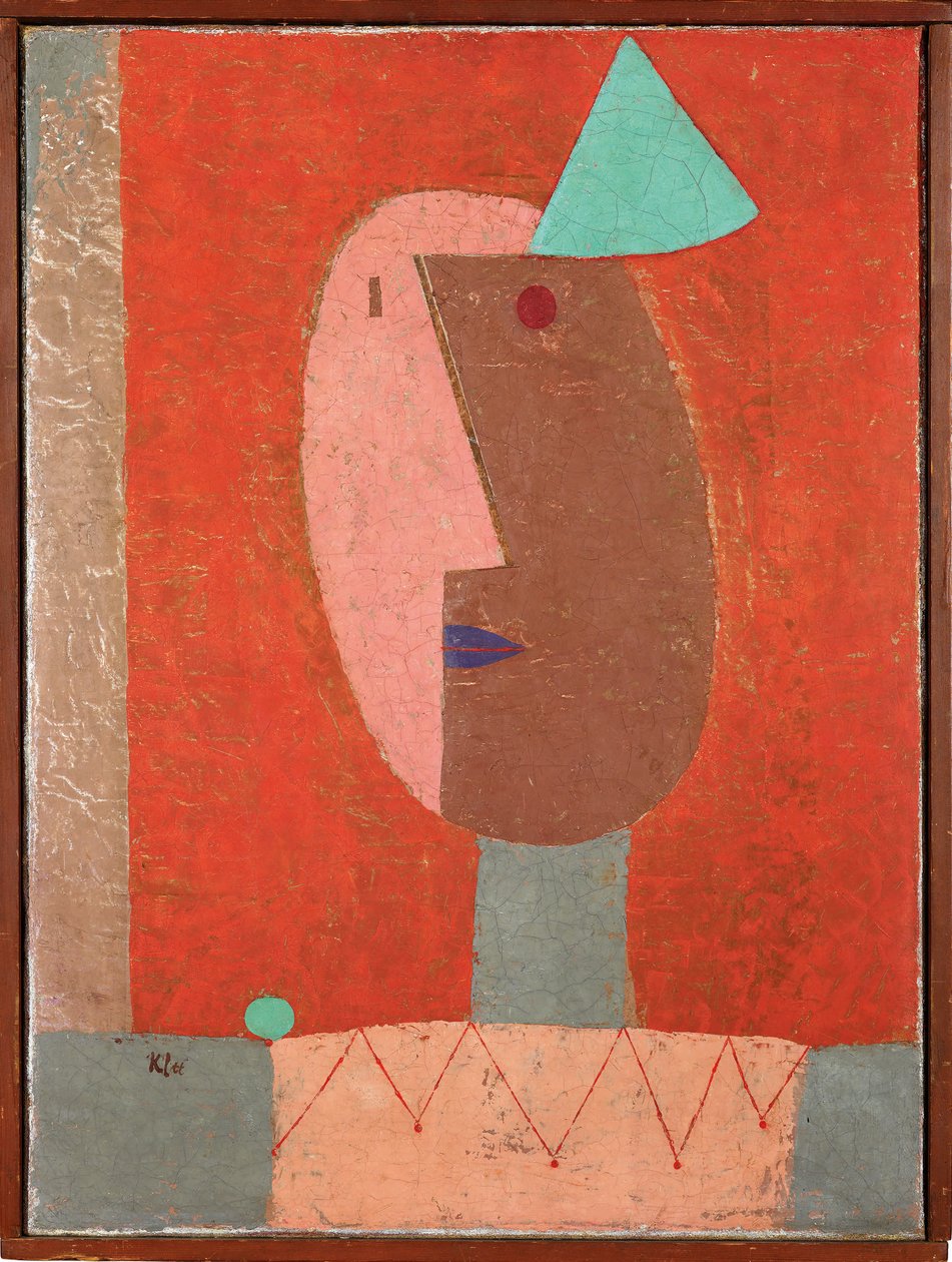 Bohóc, 1929. alkotó: Paul Klee