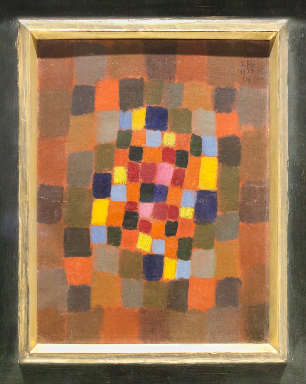 Színes virágágyás (buntes répa) alkotó: Paul Klee