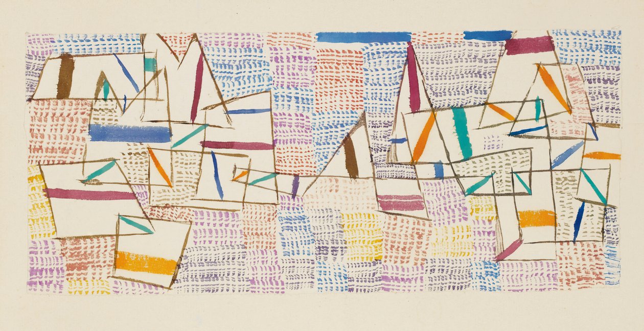 Provence-i partok 7, 1927. alkotó: Paul Klee