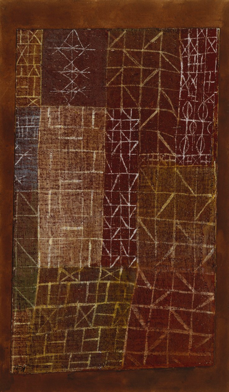 függöny; Függöny alkotó: Paul Klee