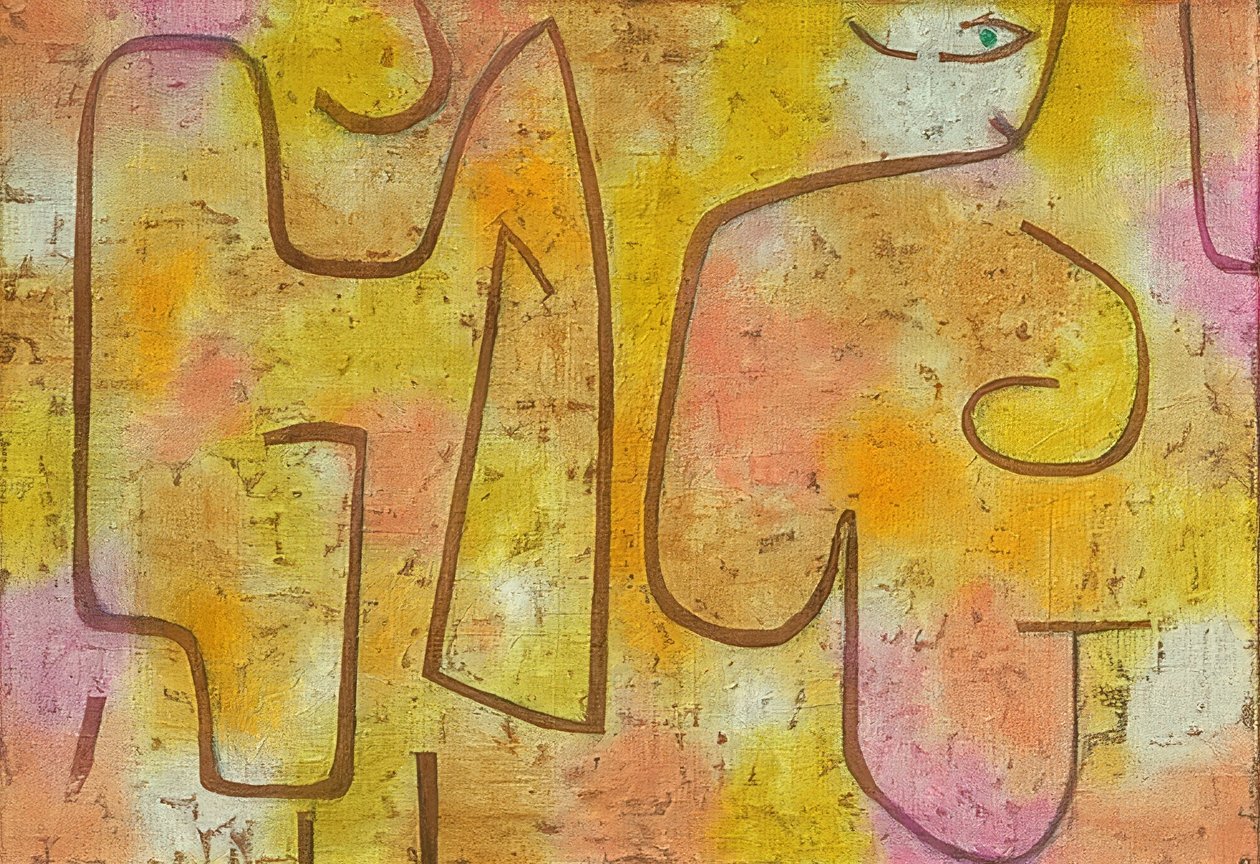 Hölgy és divat. 1938 alkotó: Paul Klee