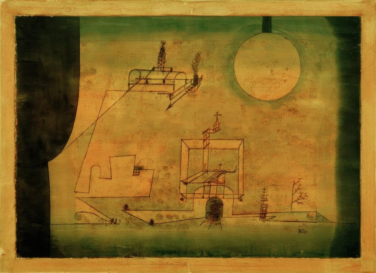 A Hádész kapuja alkotó: Paul Klee