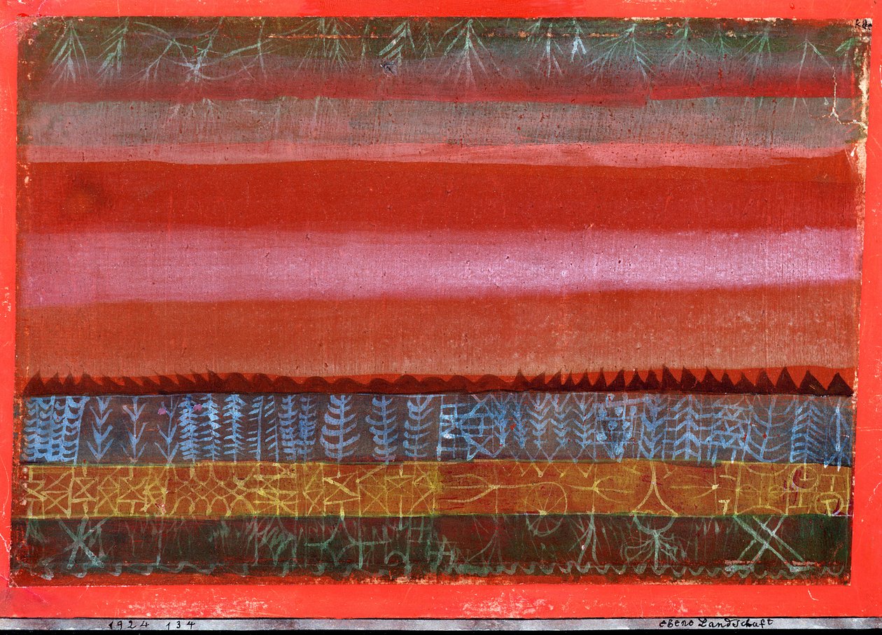 Lapos táj alkotó: Paul Klee