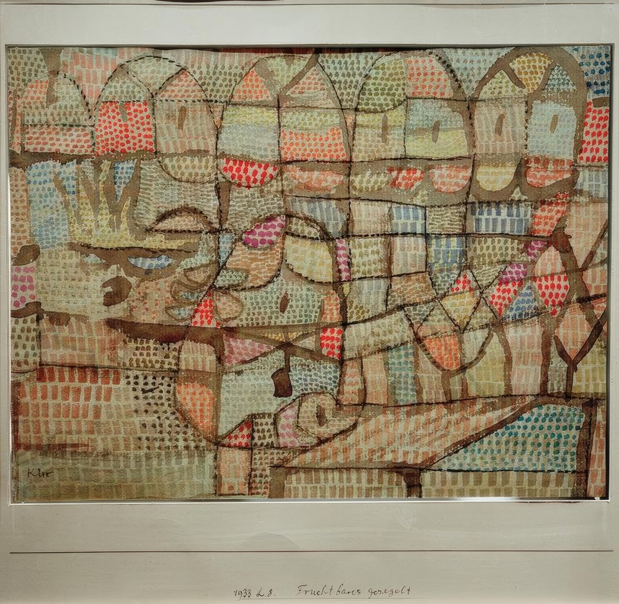 Gyümölcsöző szabályozott alkotó: Paul Klee